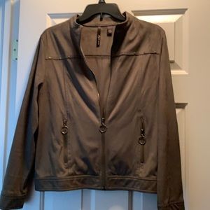 Ladies L microsuede jacket